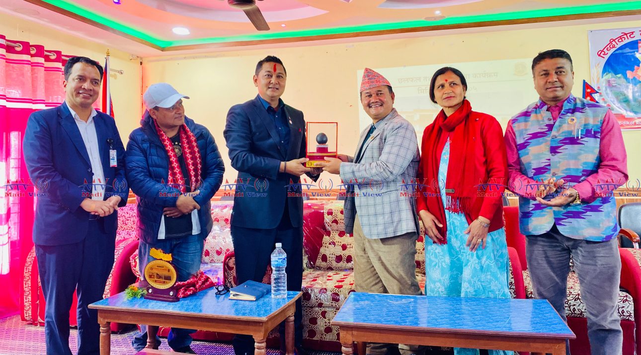 रिब्दीकोटको कृषि मोडेल अध्ययन गर्न बाग्लुङ नगरपालिकाको टोली पाल्पामा